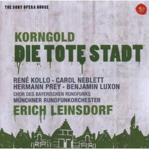 Erich Leinsdorf - Korngold-die Tote Stadt-sony Opera House 2 Cd 17 Tracks Neu