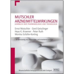Ernst Mutschler - Gebraucht Mutschler Arzneimittelwirkungen: Lehrbuch Der Pharmakologie Und Toxikologie - Preis Vom 04.05.2024 04:57:19 H