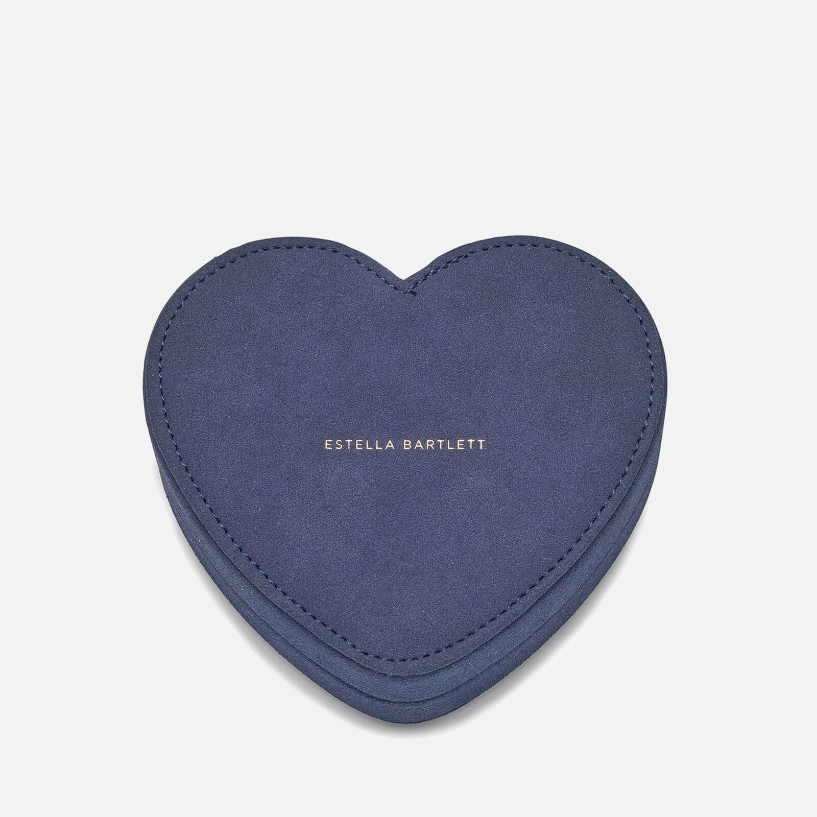 estella bartlett heart shaped jewellery box blau
