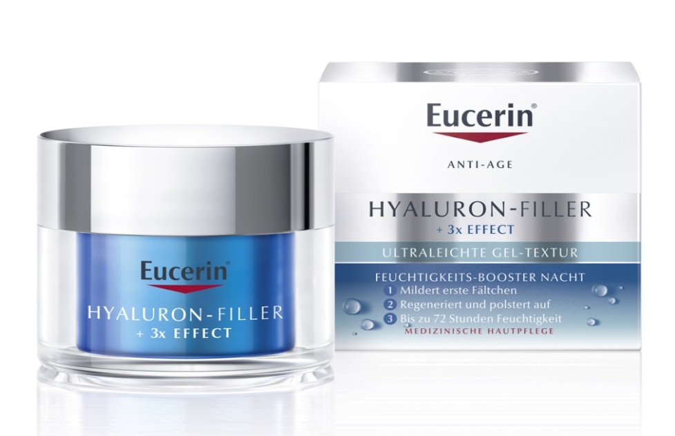 Eucerin Hyaluron-filler Und 3x Effect Feuchtigkeits-bo, 50 Ml Creme 17844015