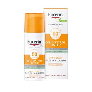 Eucerin Sun Oil Control Tinted Creme Lsf 50+ Hell 50 Ml