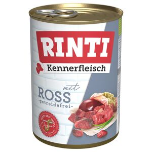 (eur 4,50 / Kg) Rinti Kennerfleisch Ross Hundefutter, Getreidefrei 36 X 400 G