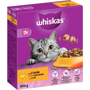 (eur 4,99 /kg) Whiskas Senior 7+ Mit Huhn - Katzenfutter - 10 X 800 G (= 8 Kg)