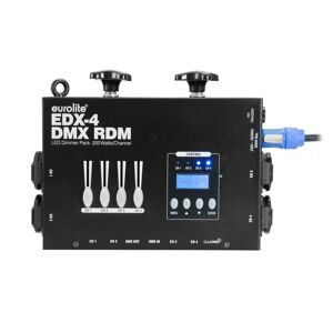 Eurolite Edx-4 Dmx Rdm Led Dimmer Pack 4 Kanal
