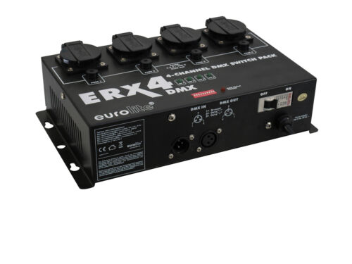 Eurolite Erx-4 Dmx Switchpack 4-kanal Für Led Effekte