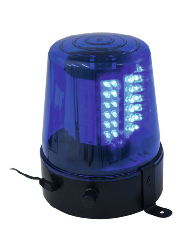 Eurolite Led Blaulicht Polizeilicht Rundumlicht Blau 108 Leds Spezialeffekt