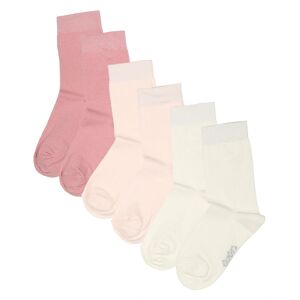 Ewers - Socken Essential 6er-pack In Latte/rosa/wildrose, Gr.31-34