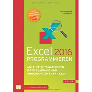 Excel 2016 Programmieren, Ralf Nebelo