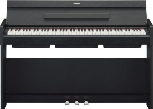 Extra Schlankes Arius S35-digitalpiano Mit 88 Tasten & 3 Pedalen In Schwarz Matt