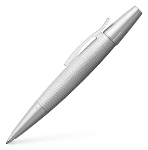 Faber-castell E-motion Ballpoint Pen - Pure Silver - New
