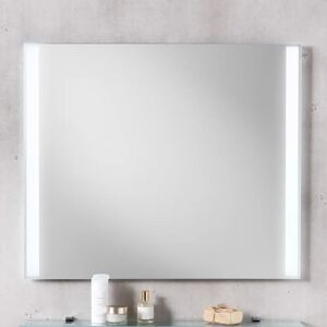 Fackelmann Led-spiegel Badezimmer 80cm Mit Led-beleuchtung Und Sensorschalter