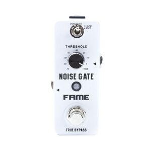 Fame Lef-319 Noise Gate, Effektgerät Für Gitarren, Hard Und Soft Mode, Threshold