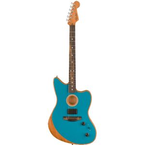 Fender American Acoustasonic Jazzmaster Ocean Turquoise - Westerngitarre