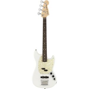 Fender American Performer Mustang Bass Rw Arctic White - E-bass