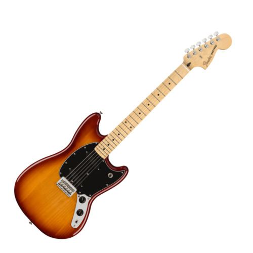 Fender Player Offset Mustang Mn Sienna Sunburst - E-gitarre