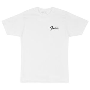 Fender Transition Small Logo Shirt S Weiß
