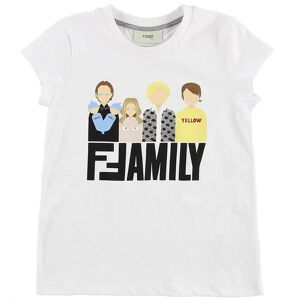 Fendi Kids T-shirt - Weiß M. Fendi Family - Fendi - 8 Jahre (128) - T-shirts