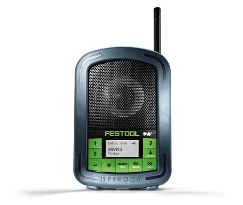 Festool Akku-radio Br 10 Dab+ Sysrock 10,8-18,0 Volt