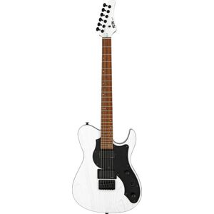 fgn e-gitarre j-standard iliad dark evolution 664 in open pore white