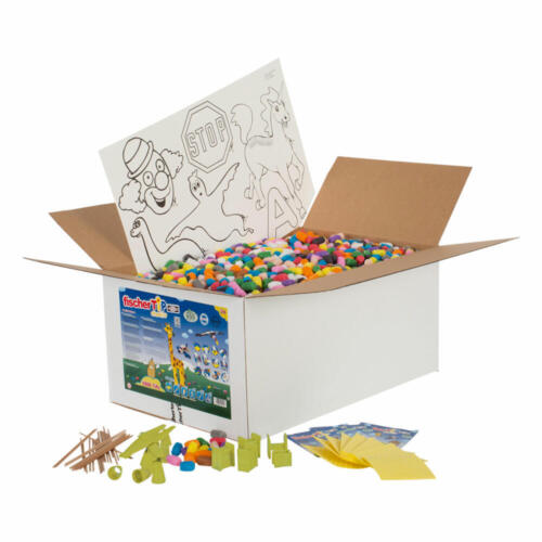 Fischertip Box Xxl Kreativ & Bastelmaterial O. Klebstoff Kinder Motorikspielzeug