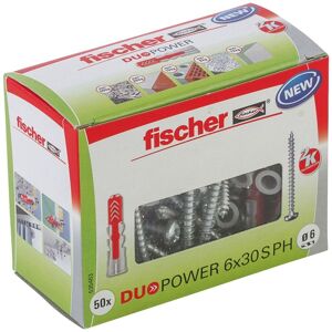 Fischerwerke Fischer Allzweckdübel Duopower 6 X 30 S Ph, 50 Stück