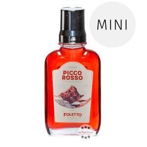 Foletto Picco Rosso Likör 0, (61 % Vol., 0,1 Liter)