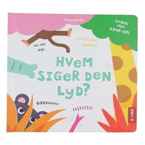 Forlaget Bolden Pop-op-buch - Hvem Siger Den Lyd? - Dänisch - Forlaget Bolden - One Size - Buch M. Tönen