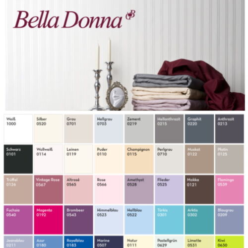 Formesse Bella Donna Jersey Spannbettlaken - Silber - 200x220-240 Cm