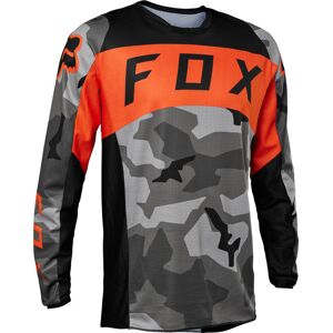 Fox 180 Bnkr Fahrrad Mountain Dirt Bike Motocross Mx Trikot Jersey Grau Camo M