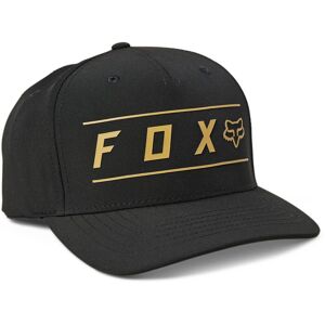 Fox Pinnacle Tech Flexfit Kappe - Schwarz Gold - S M - Unisex