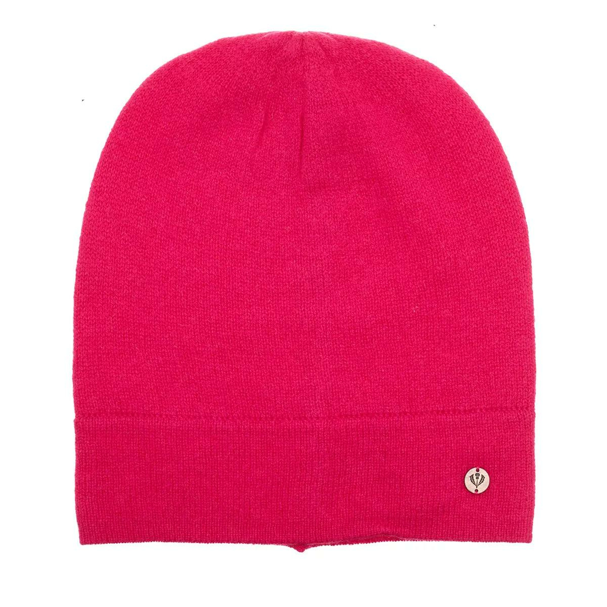 Fraas Cashmere Hat Pink Red Neu & Ovp 1351004