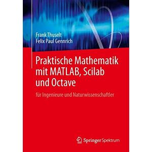 Frank Thuselt; Felix Paul Gennrich / Praktische Mathematik Mit Matlab, Scilab Un