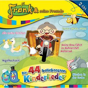 Frank Und Seine Freunde - Die 44 Beliebtesten Kinderlieder 2 Cd Neu