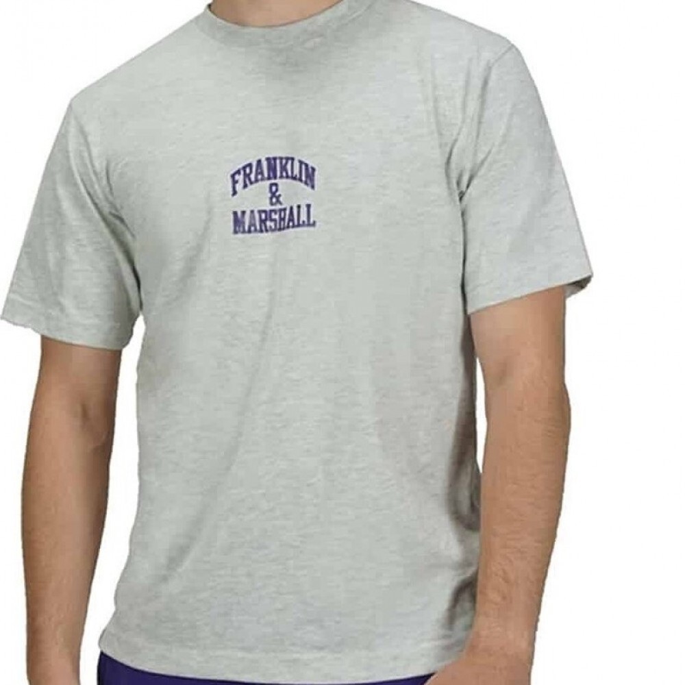 franklin & marshall t-shirt mit kurzen Ã„rmeln gris