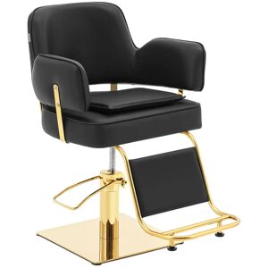 Friseurstuhl Fußstütze Höhenverstellbar Barber-stuhl 200 Kg Ossett Black & Gold