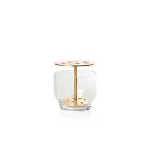 Fritz Hansen - Ikebana Vase Small, Messing / Glas