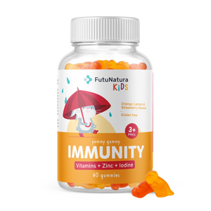 Futunatura Kids 3x Immunity – Gummies Für Kinder Für Immunsystem, Zusammen 180 Gummibonbons