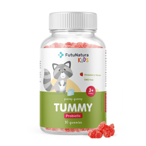 Futunatura Kids 3x Tummy – Gummies Für Kinder – Verdauung, Zusammen 90 Gummibonbons