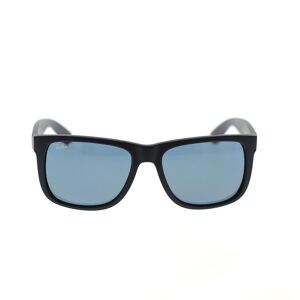 Gafas De Sol Ray Ban Rb4165 622/2v Justin Rubber Black Blue Polarized New