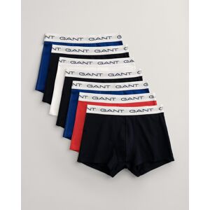 Gant Herren Boxershorts, 7er Pack - Basic Trunks, Cotton Stretch, Logo, Uni