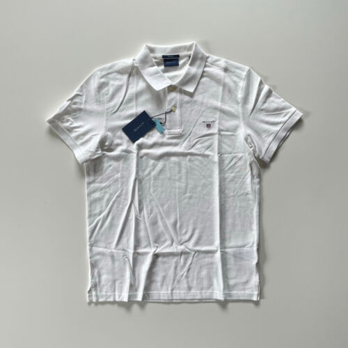 Gant Rugger Pique Poloshirt In Weiß - Weiche Premium Baumwolle, Kurzarm