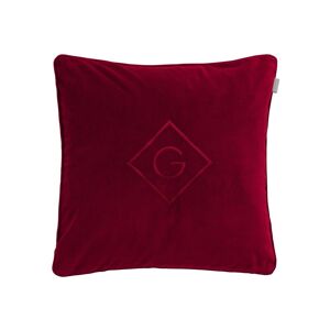 Gant Velvet G Kissenhülle - Ruby Red - 50x50 Cm