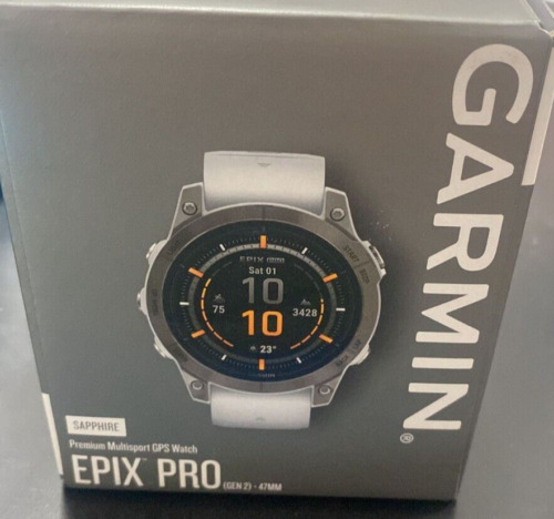 Garmin Multisport-smartwatch Epix™ Pro (gen 2) 47mm Weiss 010-02803-21