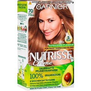 Garnier Haarfarben Nutrisse Creme Dauerhafte Pflege-haarfarbe 8n Nude Natürliches Blond