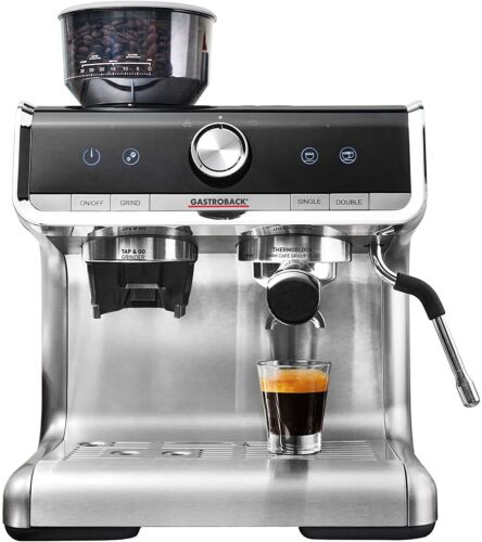Gastroback 42616 Design Espresso Barista Pro Siebträgerkaffeemaschine