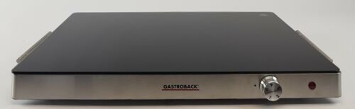 gastroback design warmhalteplatte edelstahl