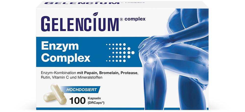 Gelencium Enzym Complex Hochdos.m.bromelain Kaps. 100 St