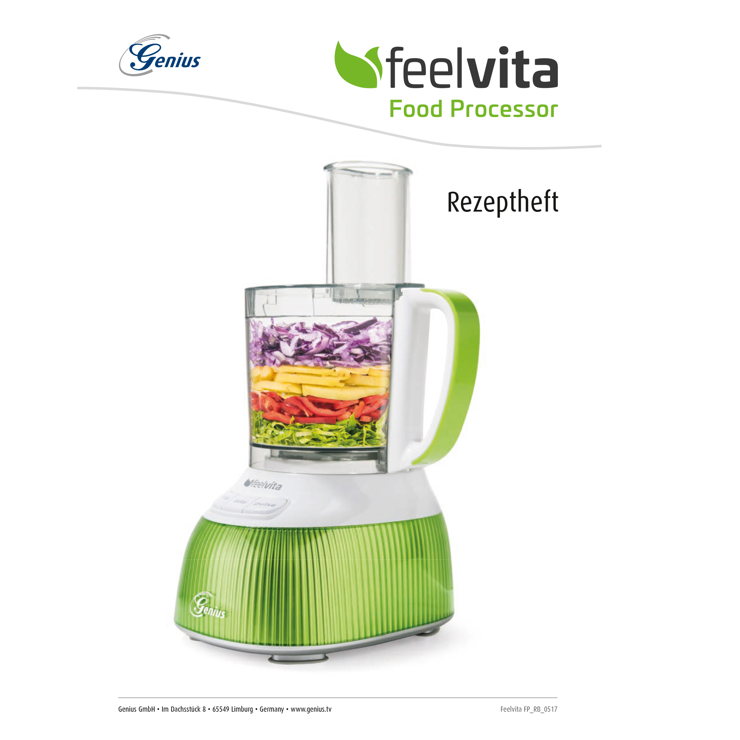 genius feelvita food processor rezeptheft (ebook)