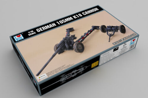 German 105mm K18 Cannon 1:16 Modell I Love Kit