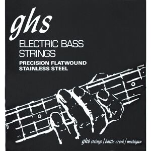 Ghs Saiten 3050 Flachgewickelt Edelstahl Präzision Lange Skala Plus Bass 55-105